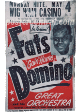 fats domino poster